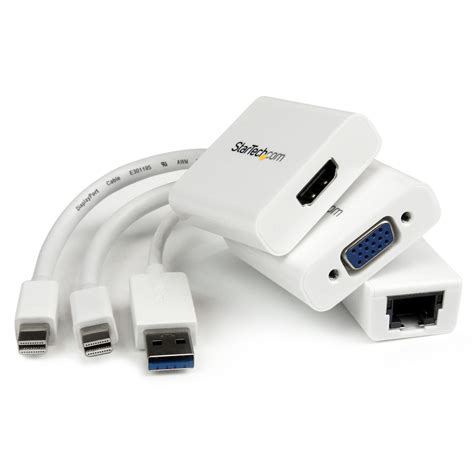 StarTech.com Macbook Air Accessories Kit - MDP to VGA / HDMI and USB 3. ...