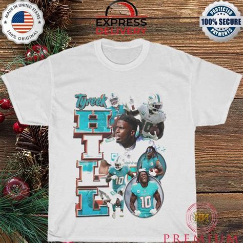 Miami Dolphin Tyreek Hill T-shirt 2023