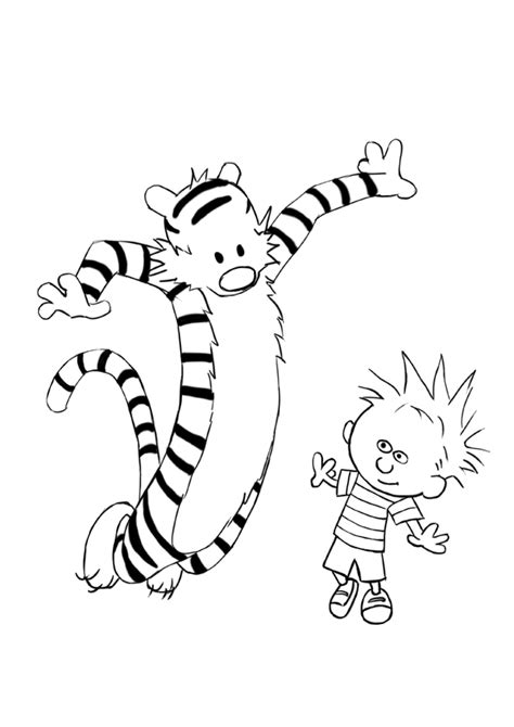 How to Draw Calvin and Hobbes: 14 Steps (with Pictures) - wikiHow