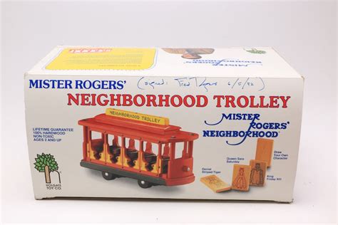 Signed Mister Rogers' Neighborhood Trolley | EBTH