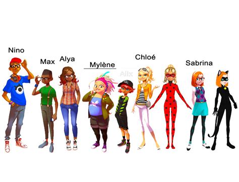 Miraculous Ladybug all main characters in one picture - YouLoveIt.com