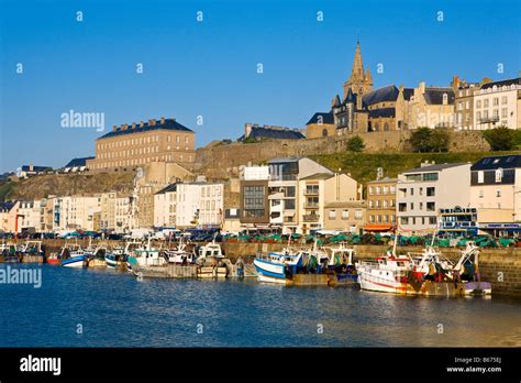 Harbour of Granville, France Stock Photo - Alamy