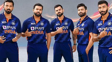 'Billion Cheers jersey': BCCI unveils Team India's new kit for T20 ...