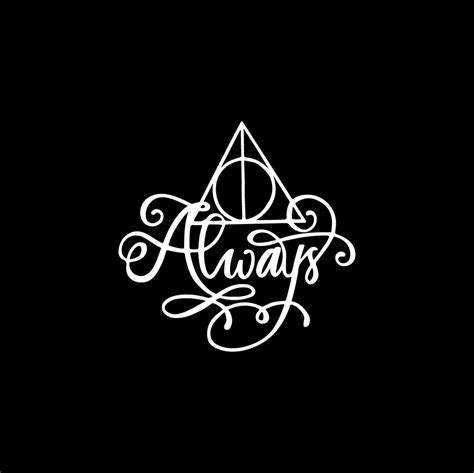 Always SVG Harry Potter Always svg PNG VECTOR Instant | Etsy