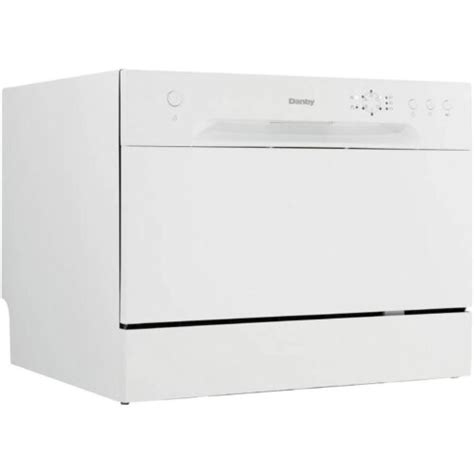 Danby DDW621WDB White 24" Countertop Dishwasher