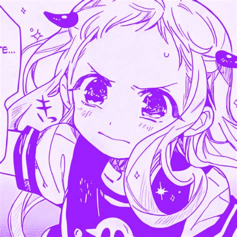 Purple Aesthetic Profile Picture Anime