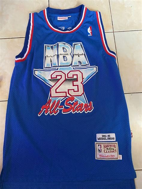 MICHAEL JORDAN 23 JERSEY NBA ALL STAR, Hobbies & Toys, Memorabilia ...