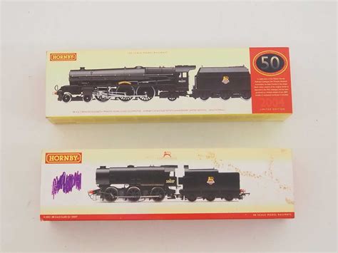 Lot 528 - A pair of HORNBY OO gauge steam locomotives