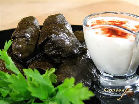 Turkish Stuffed Grape Leaves Dolma Recipe | Kashevar