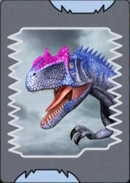 Image - Allosaurus card.jpg - Dinosaur King