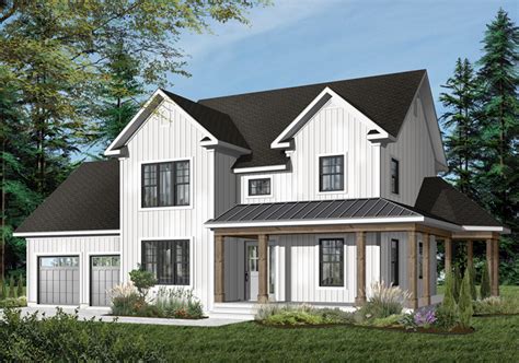 2 Story Farmhouse Plans With Wrap Around Porch | Laviede Lajulie