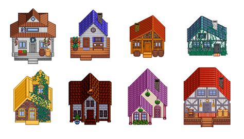 Pixel Art Village Buildings | GameDev Market