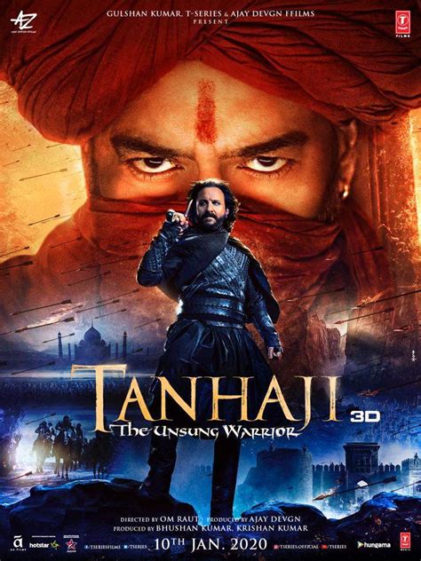 'Tanhaji - The Unsung Warrior': The makers share new posters featuring ...