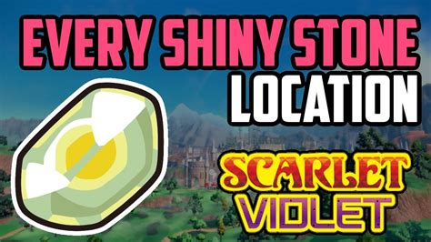 Where to Find Shiny Stone - Pokemon Scarlet & Violet - YouTube