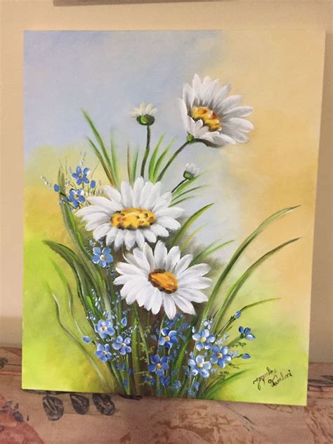 acrylic painting ideas flowersacrylic painting ideas creativeacrylic ...