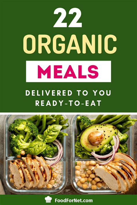 22 Organic Meals Delivered To You Ready-to-Eat | Food For Net