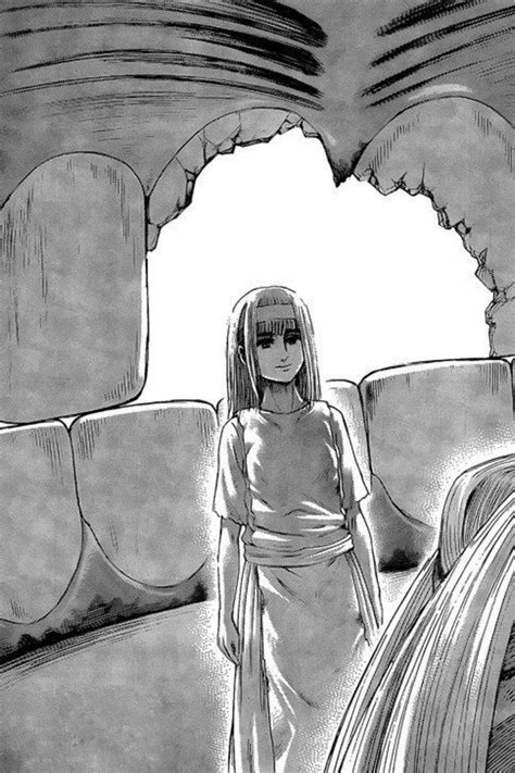 After witnessing something really gruesome, the founding titan Ymir ...