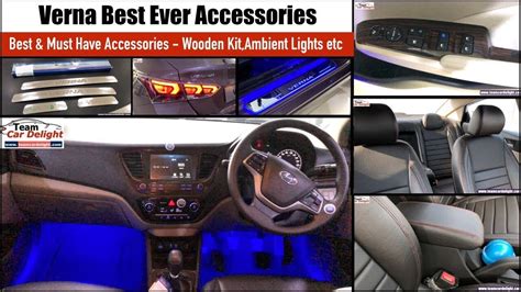 Hyundai Verna Best Ever Accessories | Verna 2019 Modified | Verna All ...