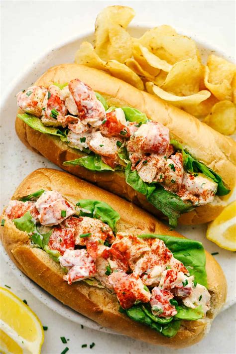 Easy Lobster Roll - Varsha's Recipes