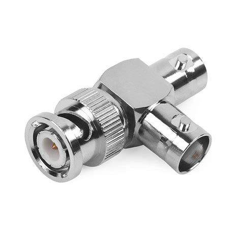 BNC Male + 2 x BNC Female Connector Coaxial Adapter – Alexnld.com