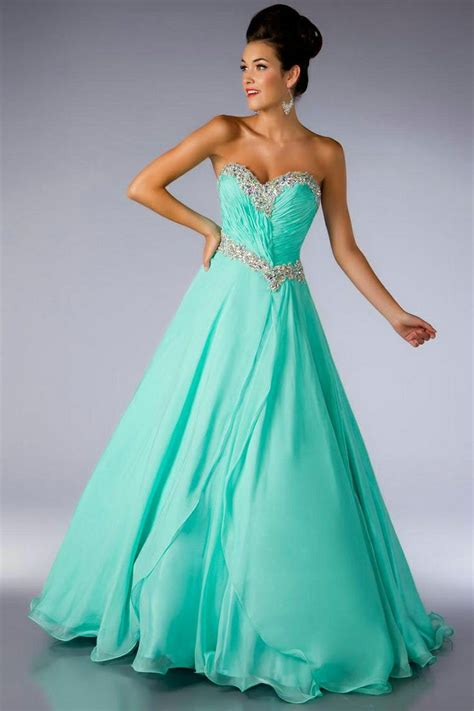 Teal Gown | DressedUpGirl.com