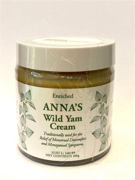 Anna's Wild Yam Cream (Australia)