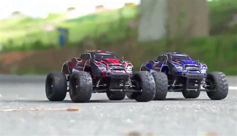 1/16 Scale Electric 4wd 2.4ghz Rc Car Off-road Brushed Monster Truck ...