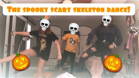 The only spooky scary skeletons dance tutorial u will ever need - YouTube