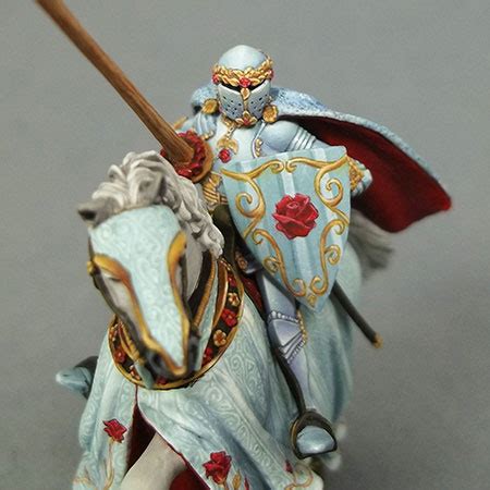 Mounted Ser Loras Tyrell – Knight of the Flowers | Dark Sword Miniatures