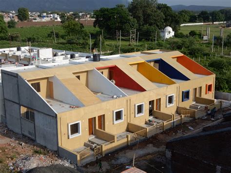 SPACE architects's affordable homes are defined by color