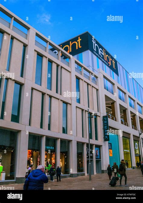 The Light Cinema, The Moor,blue sk Sheffield Stock Photo - Alamy