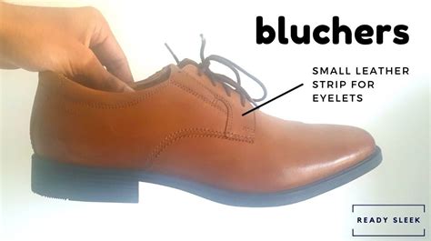 Blucher Vs Derby, Oxford, And Balmoral Shoes [Compared] • Ready Sleek