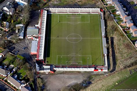 the Crown Ground Accrington , home stadium of Accrington Stanley ...