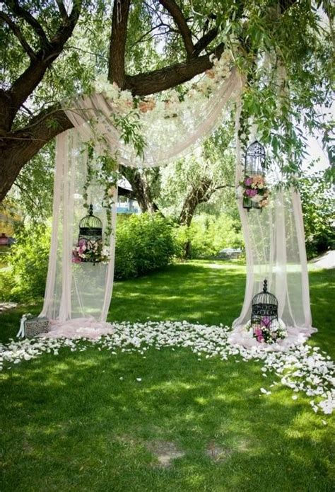 Wedding Spring Green Park Grassland Curtain Backdrop Background ...