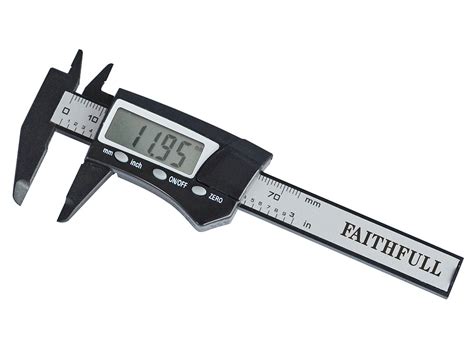 Pocket Digital Caliper 75mm | FaithfullTools.com