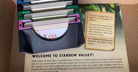 Stardew Valley Board Game Insert (Multi Color): Season Cards by Jarcec ...