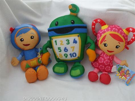 TEAM UMIZOOMI PLUSH TOYS TEAM UMIZOOMI TOYS GEO PLUSH BOT PLUSH MILLI ...