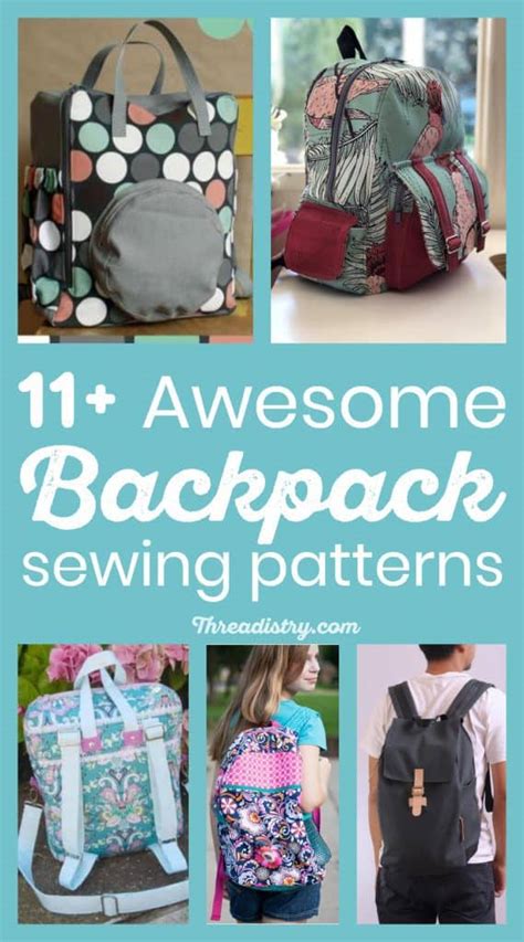 Awesome Backpack Sewing Patterns