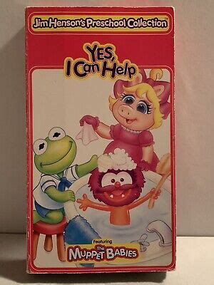 Jim Henson's Preschool Collection: YES, I CAN HELP (vhs) Muppet Babies ...