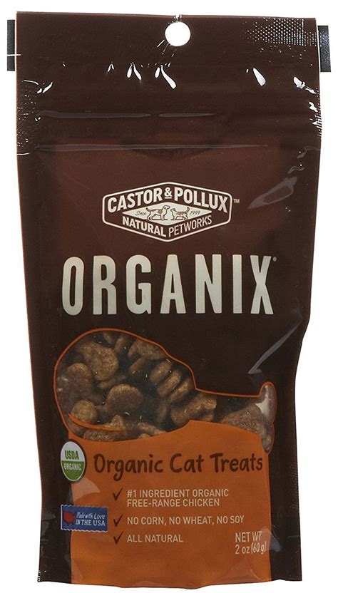 Castor and Pollux Organix Organic Cat Treats - Chicken - 2 oz >>> Click ...