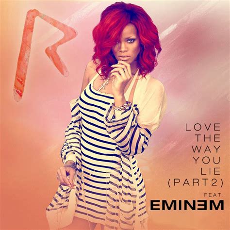 Just Cd Cover: Rihanna: Love the way you lie "part 2"(feat. Eminem ...