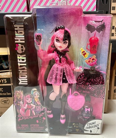 Monster High Draculaura G3 Reboot Mattel 2022 Generation 3 IN HAND NEW ...