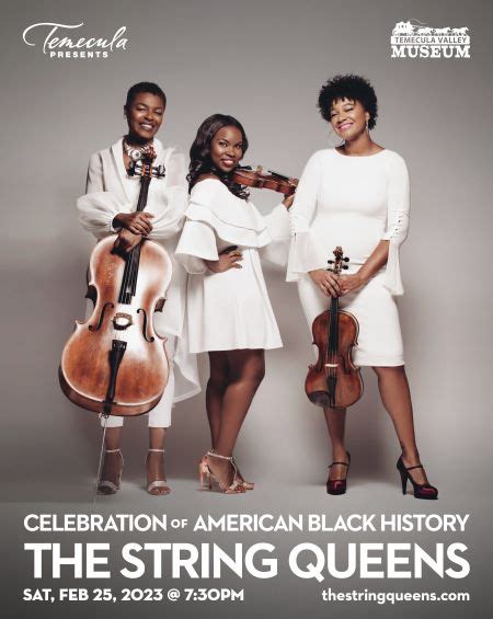 Tickets | CELEBRATION OF AMERICAN BLACK HISTORY: THE STRING QUEENS ...