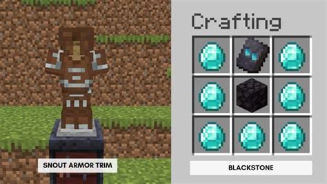 Crafting Recipes of Armor Trims in Minecraft 1.20 (2023)