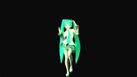 Hatsune miku cute dance - YouTube