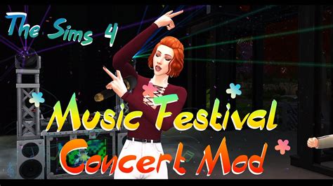 The Sims 4 | Music Festival and Concert Mod - YouTube