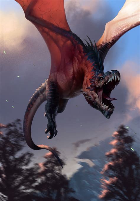 4k Gwent Card Art | Fantasy monster, Fantasy dragon, Fantasy creatures