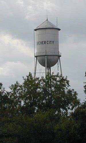 Archer City, Texas, Archer County seat.