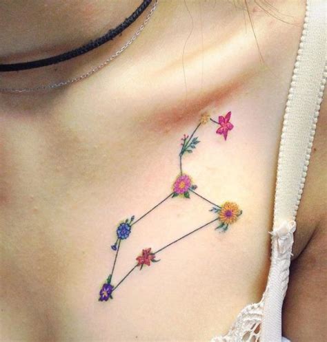 25 Leo Constellation Tattoo Designs, Ideas and Meanings - Tattoo Me Now