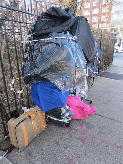 EV Grieve: City removes homeless man's makeshift shelter from Bowery ...